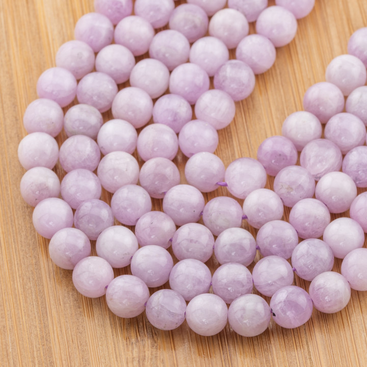 Kunzite Milk Tondo Liscio  8mm