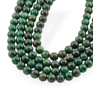 Smooth Round Green Diopside 10mm