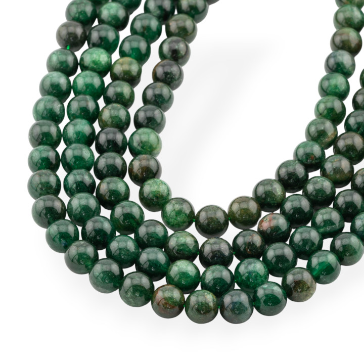 Smooth Round Green Diopside 10mm