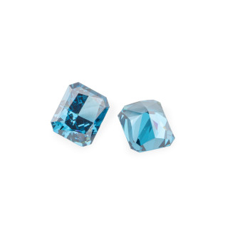 Gemma Corindone Sintetico Created Corundum Taglio Rettangolare 10x12mm 2pz Light Sapphire