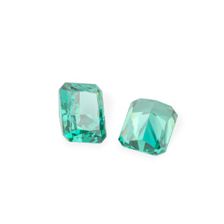 Gemma Corindone Sintetico Created Corundum Taglio Rettangolare 8x10mm 2pz Emerald