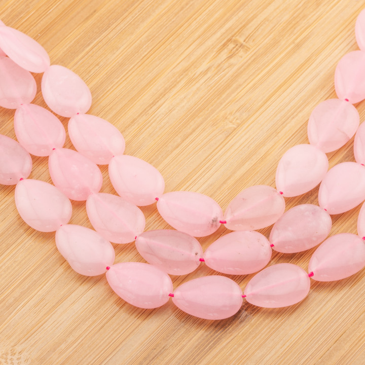 Giada Economic Line Smooth Flat Drop 13x18mm Rosa