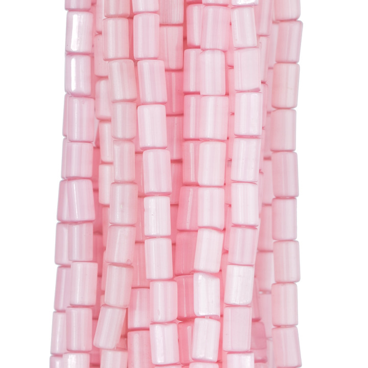 Occhio Di Gatto Cilindro Liscio 3x5mm Rosa