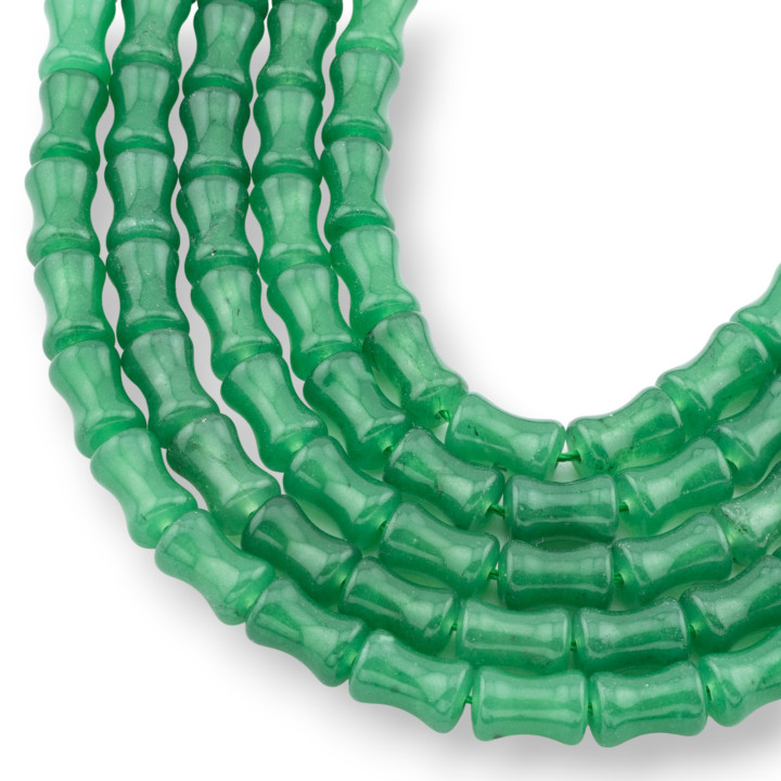 Giada Linea Economica Cannetta 8x12mm Giada Verde