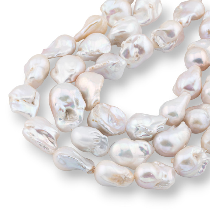 Baroque Drop River Pearls (NQS) 100-110gr White