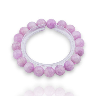 Elastisches Kunzit-Armband 11 mm
