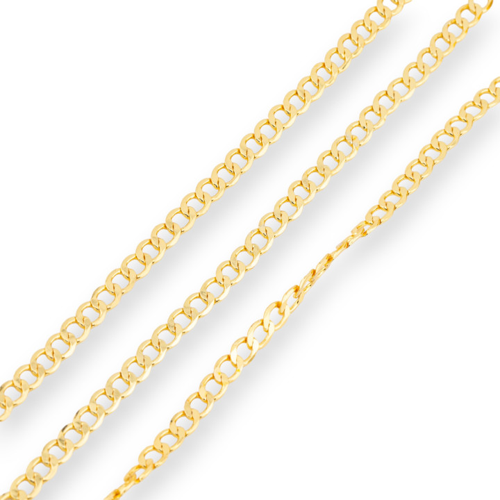 Catena Di Bronzo A Metraggio 6mm 110DC 1 Metro Dorato