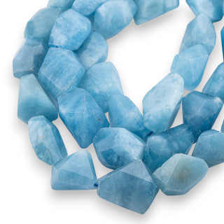 Acquamarina Milk Sasso Irregolare Sfaccettato (ZSW) 110-120gr