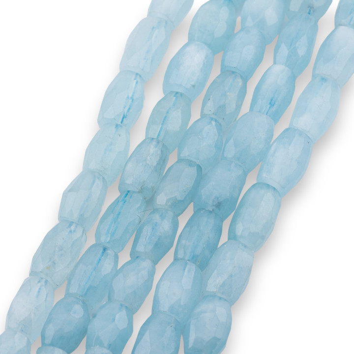 Aquamarine Milk Faceted Stone (ZHZ) 10mm