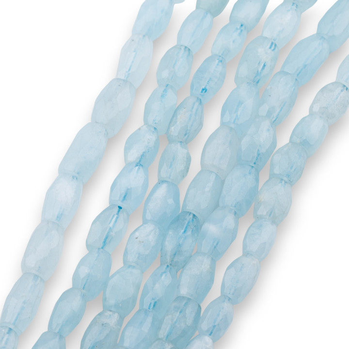 Aquamarine Milk Faceted Stone (ZSE) 8mm