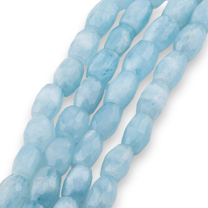 Aquamarine Milk Faceted Stone (ZSE) 12mm