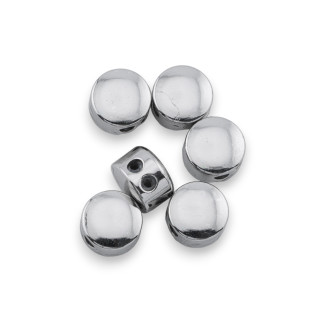 Κεντρικός σύνδεσμος ορειχάλκινου νομίσματος με διπλή τρύπα πάχους 7 mm 5 mm 26 τεμ.