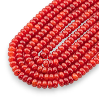 Arandelas Lisas Giada Economic Line 8x5mm Rojas