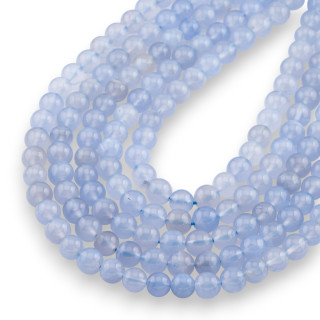 Glatter runder Chalcedon (NEG) 8 mm