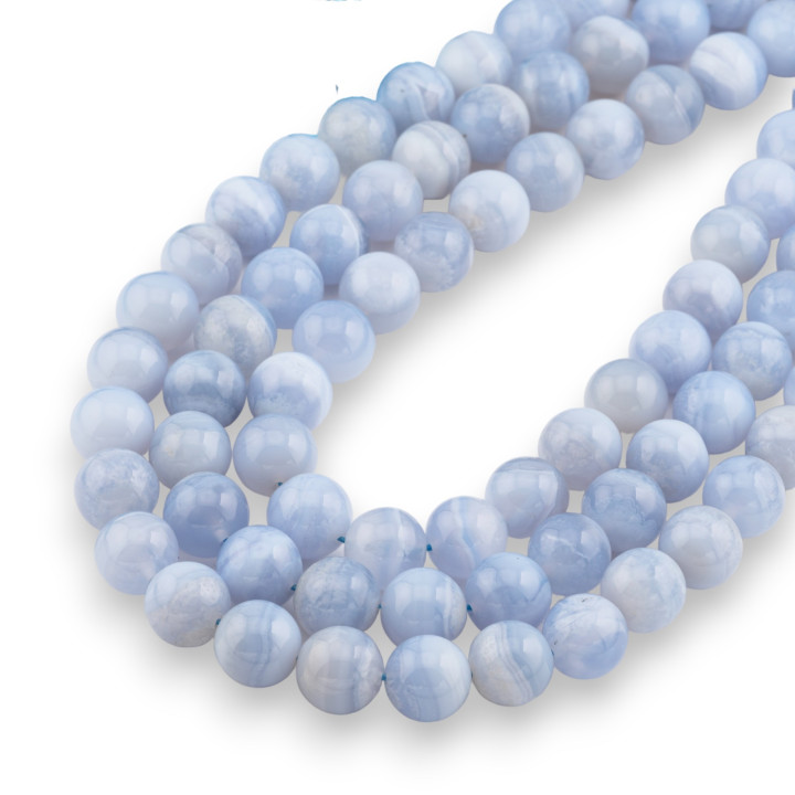 Smooth Round Chalcedony (PLG) 12mm