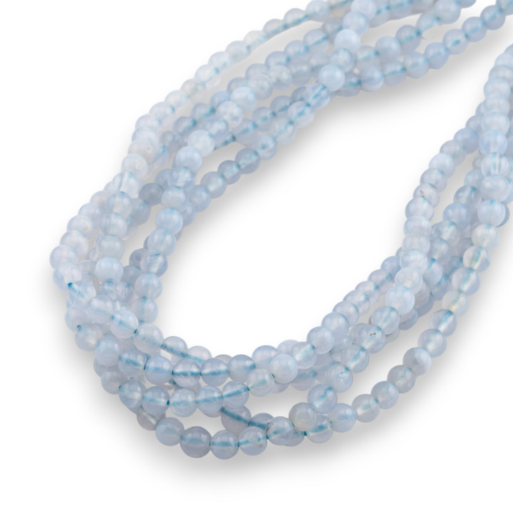 Glatter runder Chalcedon (PYQ) 5 mm