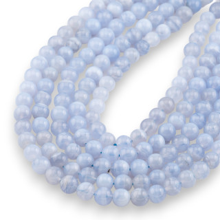 Smooth Round Chalcedony (PYQ) 8mm
