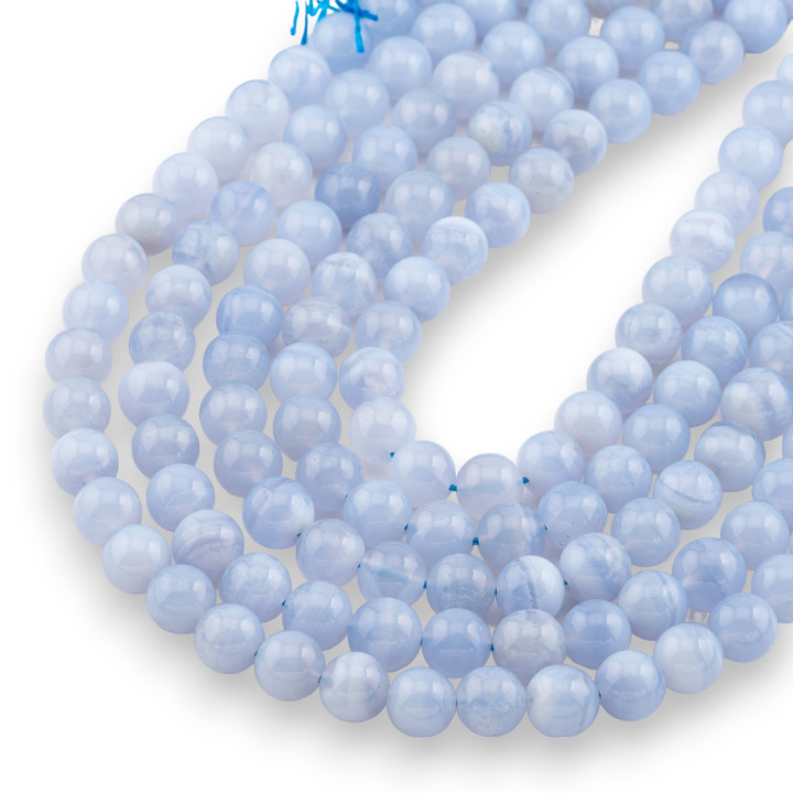 Glatter runder Chalcedon (PYQ) 9 mm