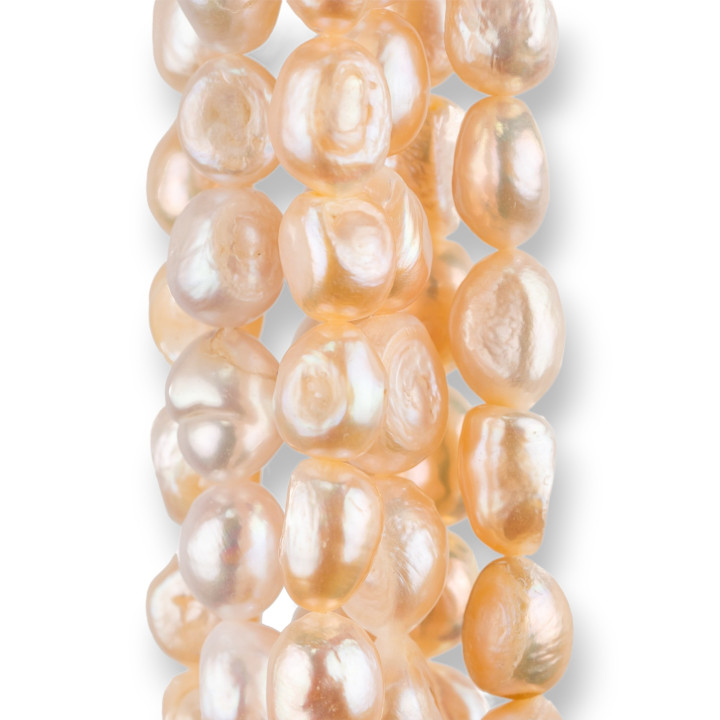 Irregular River Pearls 10+mm Pink