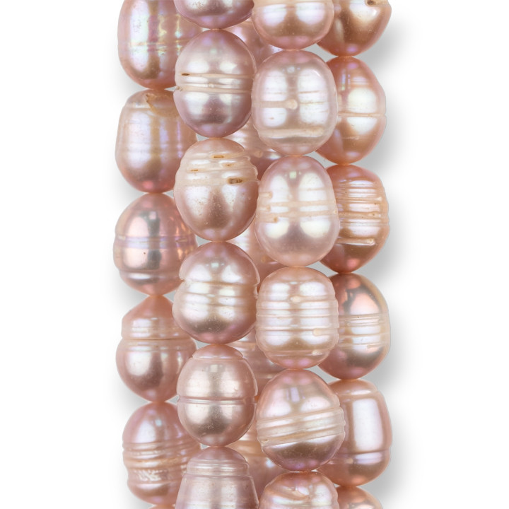 River Pearls ριγέ Ρύζι 9,0-10mm Λιλά