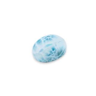 Larimar Cabochon 18x23x11mm