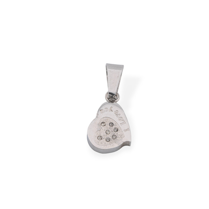 Pendentif Acier 316 Pendentif 1pc 12x27mm