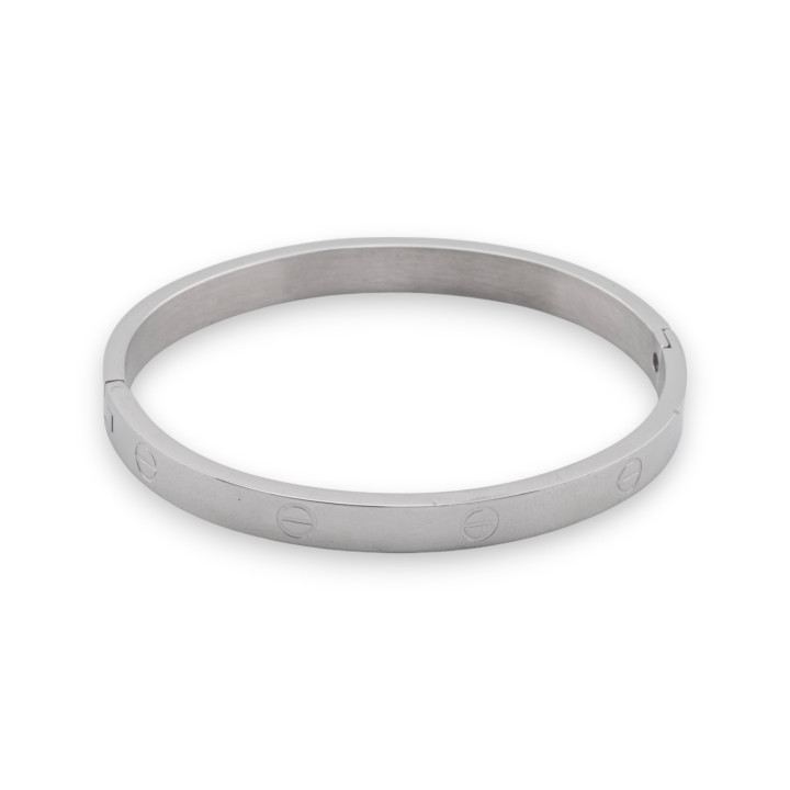 Starres Stahlarmband 55 x 63 mm, Höhe 6 mm