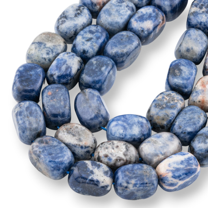 Sodalite Sasso Burattato 8-13x13-18mm