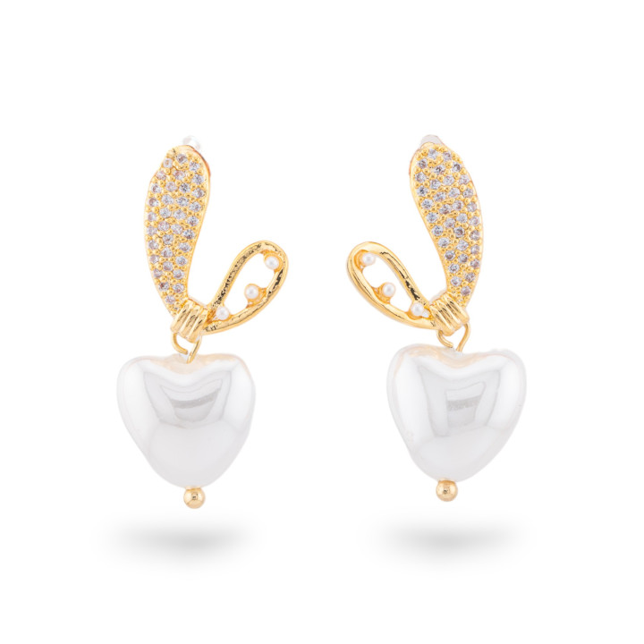 Bijoux fantaisie en laiton Boucles d'oreilles en laiton MUMINGEH640