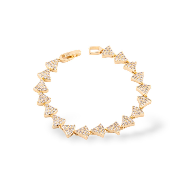 Μπρονζέ Βραχιόλια Clara Collection 1τεμ