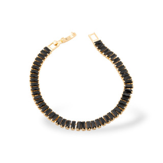 Bronzearmbänder Clara Collection 1 Stück Golden Schwarz