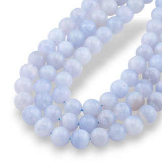Glatter runder Chalcedon (PYS) 10 mm