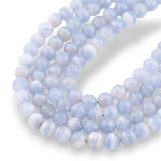 Glatter runder Chalcedon (PHE), 9 mm