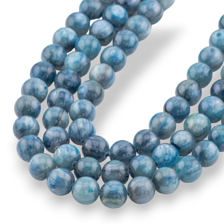 Kyanite Rough Round Smooth 8mm