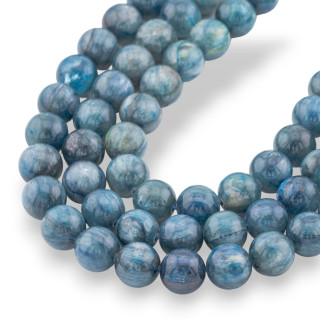 Kyanite Brute Ronde Lisse 10mm
