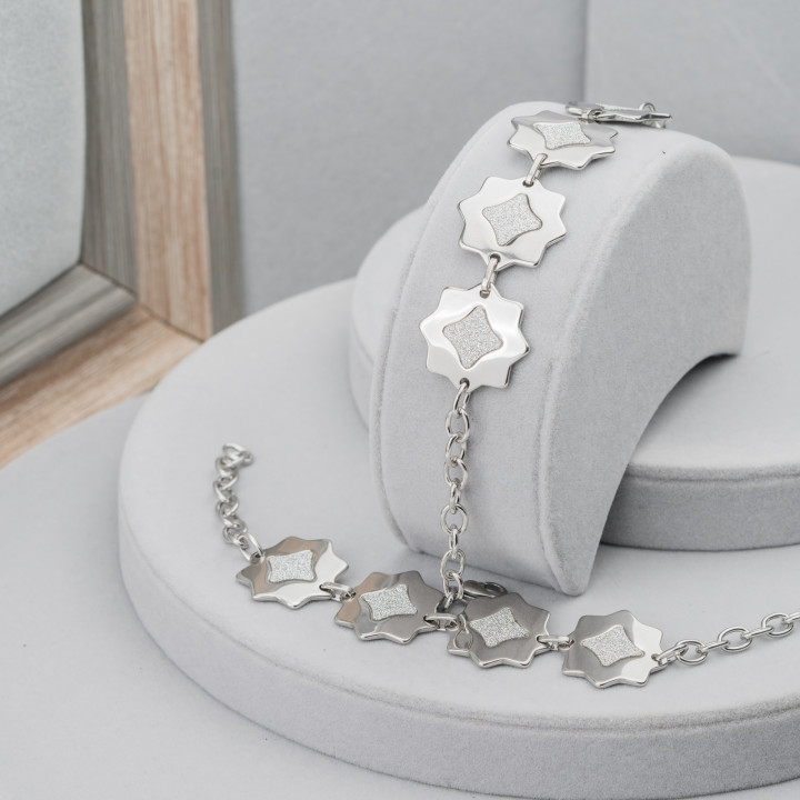 Pulsera Acero Satinado Ancho 23mm - Cod. 23381