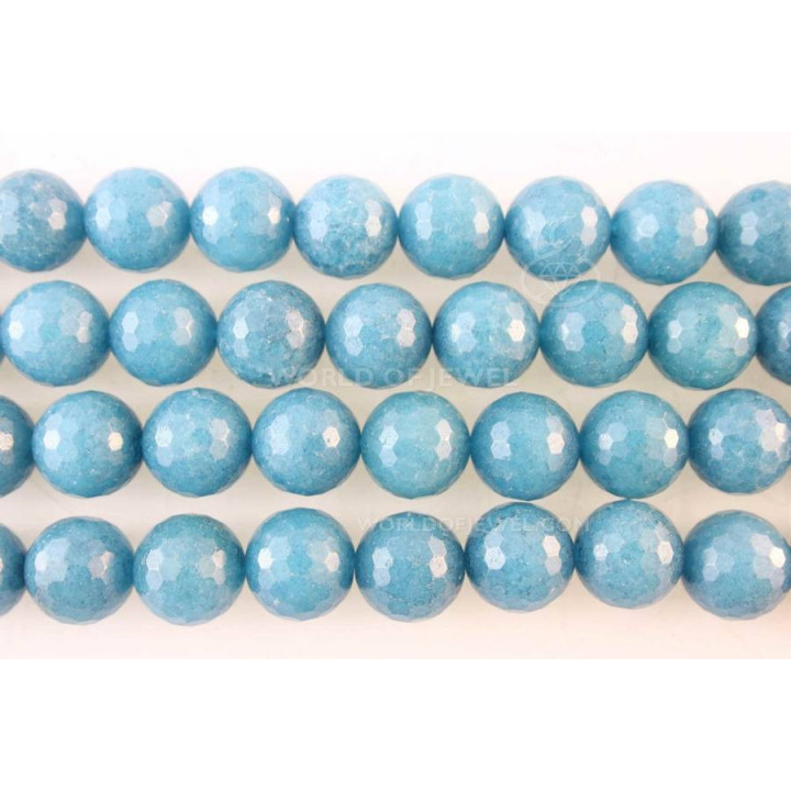 Calcita Facetada 18mm Azul