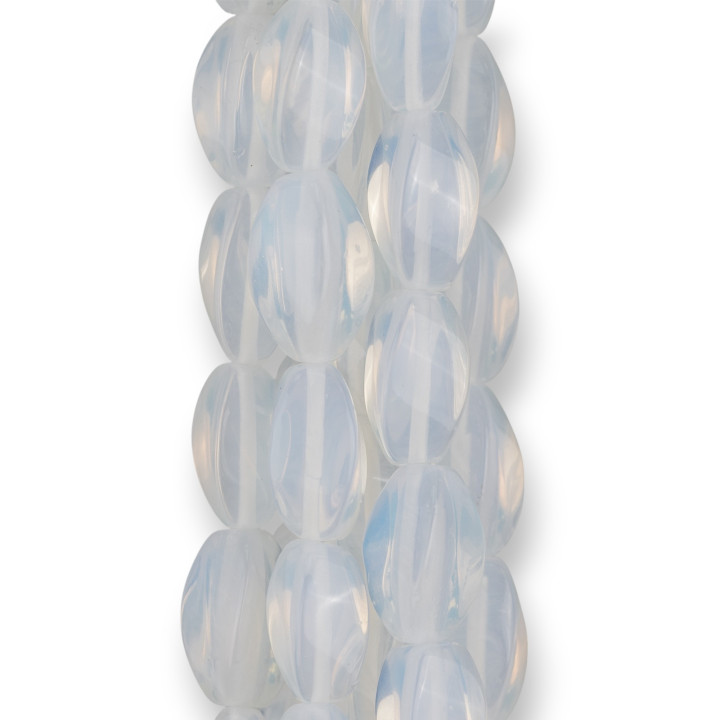 Riz Ondulé Opale Synthétique 06x12mm