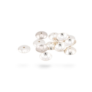 Gobelets Lisse en Argent 925 8mm 5gr 22pcs Env.