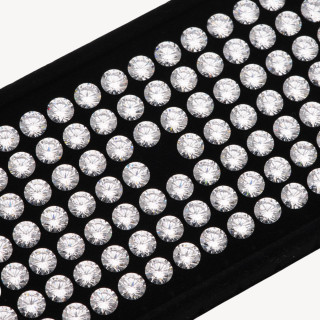 Kubischer Zirkonia-Edelstein, runder Zirkon, 5 mm, 100 Stück