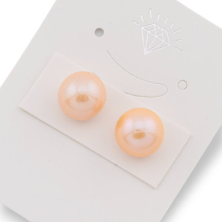 Perlas de río barrocas de 1 agujero (SEZ) 10,5-11 mm 1 par Rosa