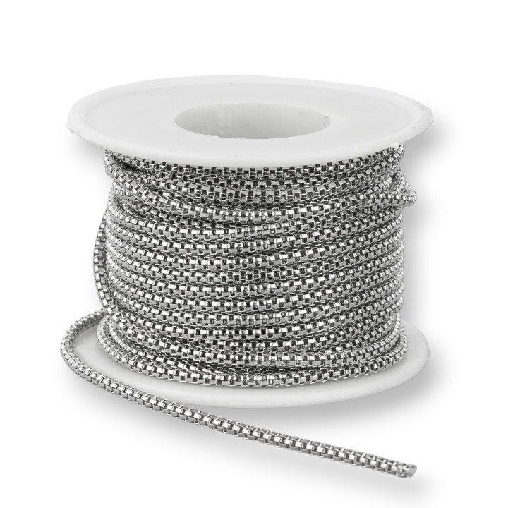 Catena Di Acciaio Cobra A Rete 1,9mm 10 Metri MOD2