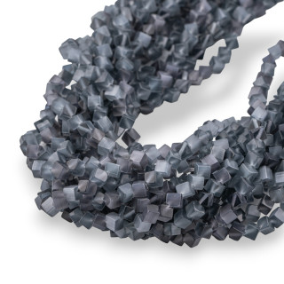 Occhio Di Gatto Cubo Diagonale 4mm Grigio Scuro