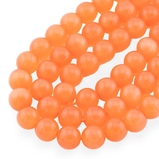 Occhio Di Gatto Arancio Tondo Liscio  14mm