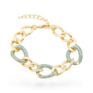 Pulsera Bijoux Esmaltada Colección Isabella 1ud Dorado MOD7