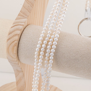 Round River Pearls 4.5-5.0mm AAA+ White