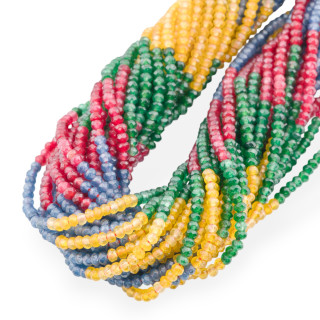 Giada Linea Economica Rondelle Sfaccettate 3,5x2,5mm Gradiente