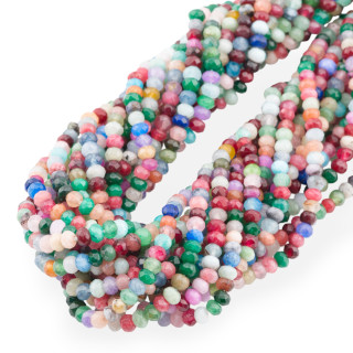 Giada Economic Line Facettierte Rondelle 4x3mm Mix2