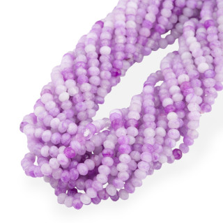 Giada Economic Line Facettierte Rondelle 4x3mm Hellviolett