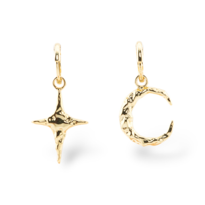925 Silver Earrings Luna Collection